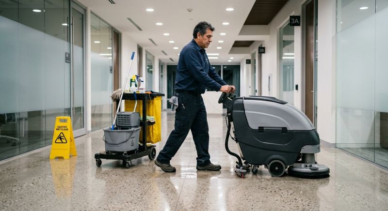 Commercial Floor Maintenance Service